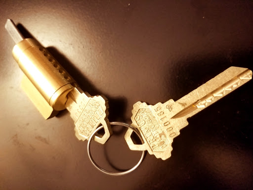 Residential lock cylinder and keys — Seatown Locksmith rekey service Burien WA