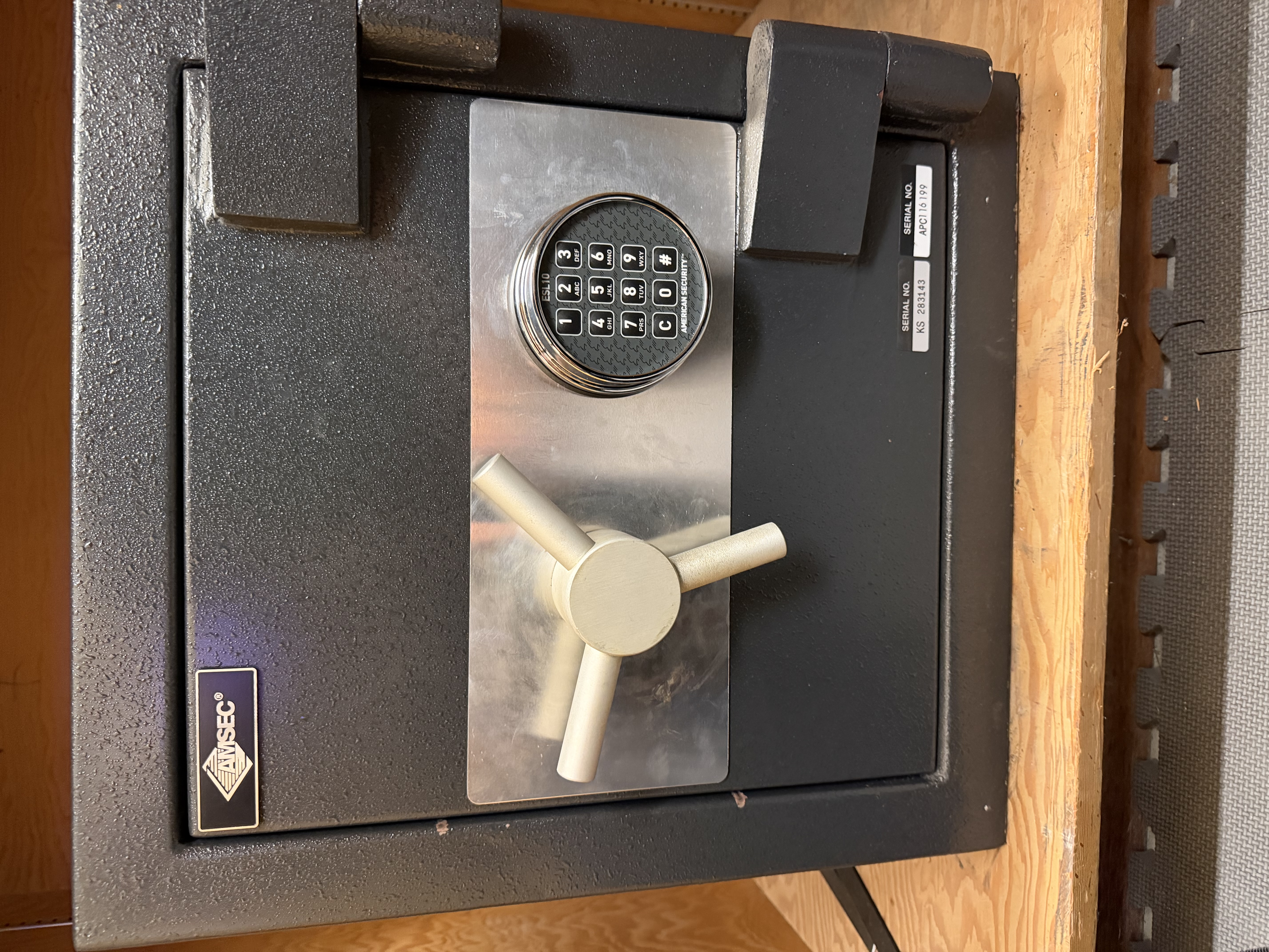 AMSEC safe — Seatown Locksmith safe sales and service Burien WA